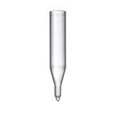 250µl Big Mouth Insert (Polypropylene) No Spring for 2.0ml Short-Cap and Crimp-Top Vials, pk.100